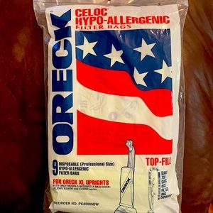 Oreck vacuum bags
